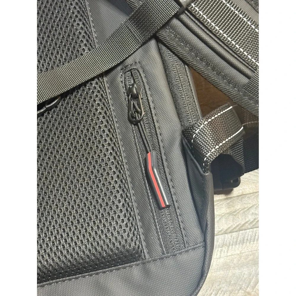 Expandable Vacuum Travel Backpack OS Black NWT TSA Lock Laptop Bag